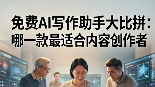 免费AI写作助手大比拼：文心/Kimi/ChatGPT谁最强？