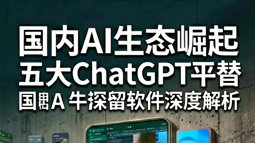 国产AI平替推荐：文心一言/Kimi/通义千问等五大软件深度对比