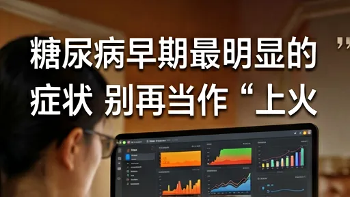 糖尿病早期症状别当上火！口干夜尿消瘦，自查指南