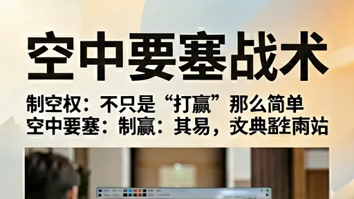 空中要塞战术，制空权争夺与资源掠夺