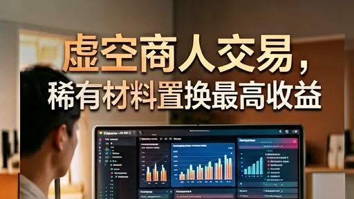 星际拓荒虚空商人交易指南：稀有材料置换最高收益攻略