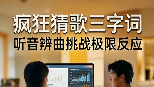 疯狂猜歌三字词，听音辨曲挑战极限反应