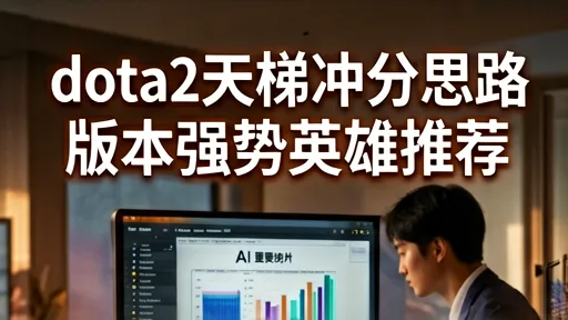 dota2天梯冲分思路，版本强势英雄推荐