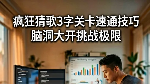 疯狂猜歌3字关卡速通技巧：看图猜歌与脑洞解题攻略