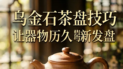 乌金石茶盘保养技巧：告别白斑暗沉，让茶盘历久弥新